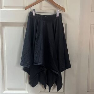 Tea Collection Charcoal Asymmetrical Skirt 12
